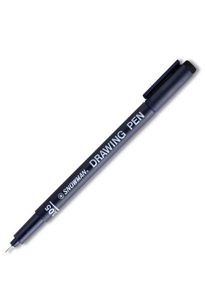 Snowman Technical Drawing Pen 0.05 mm Black
