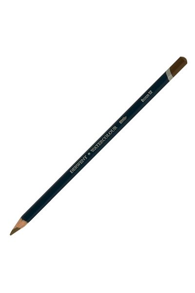 Derwent New Watercolour Pencil - Watercolour Pen - Bronze 52