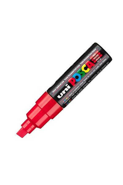 UNİ-BALL Uni Posca Water Based Poster Marker 8.0 Red