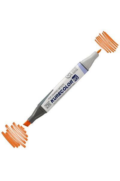 supertrend Zig Kurecolor Kc-3000 407 Twin S Marker Pen Blue