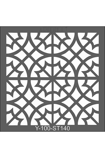 Artdeco Stencil 30x30cm Moroccan Border-2 140