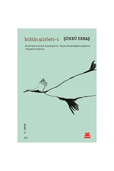 Kırmızı Kedi Yayınevi Bütün Şiirleri 1 Şükrü Erbaş