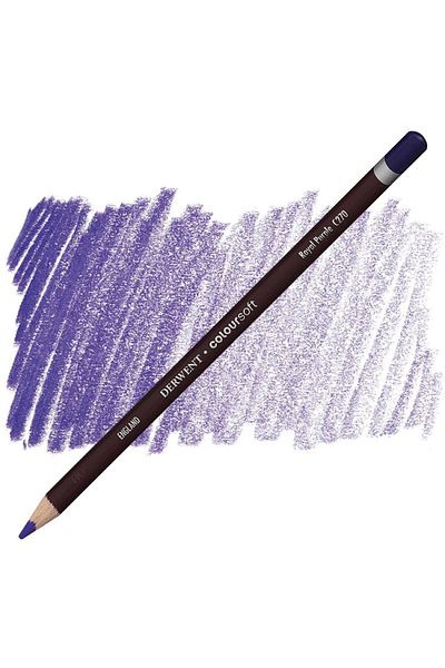 Derwent Coloursoft - Soft Curry Pen - Bright Purple C240