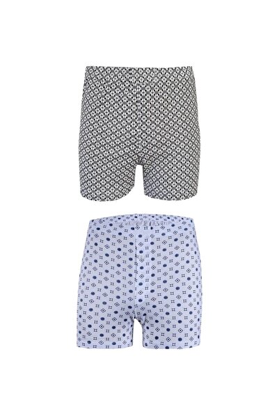 marufshop 2 ШТ. З ДЕТАЛЯМИ У ВИГЛЯДІ КНОПОК, 100% БАВОВНА, ПРЕДУПЕРЕДЖУЮЧИЙ ПРИНТ, ЧОЛОВІЧІ БОКСЕРКИ