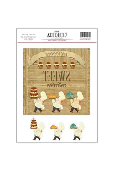 Artdeco Easy Transfer 25x35 cm Pattern No 24