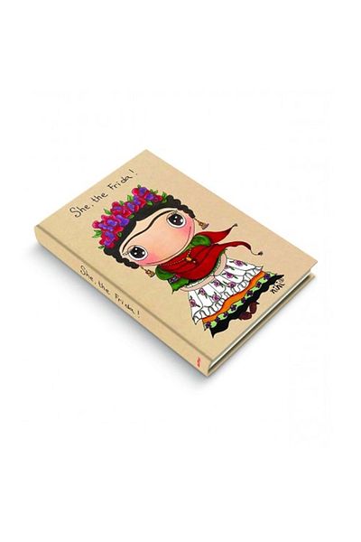 DEFFTER She The Frida/ Nihi Hard Cover A5 Lined Notebook 96 Yp