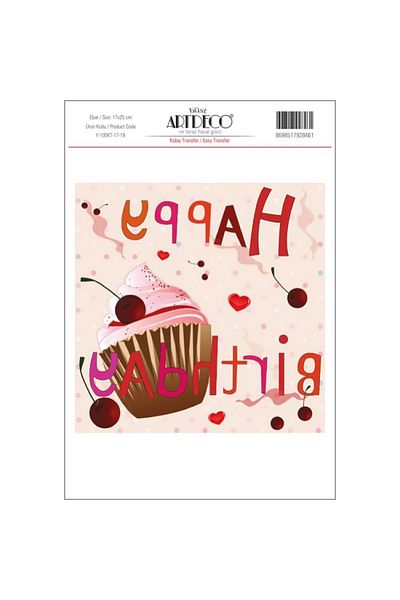 Artdeco Easy Transfer 17x25 cm Pattern No 19