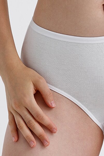 MEINE LIEBE Karma 7'Li Paket Pamuklu Yüksek Bel Bato Külot