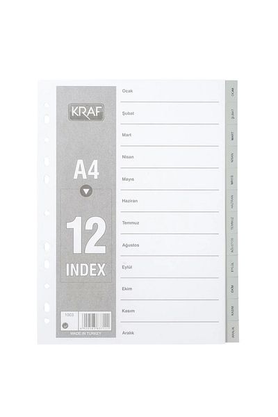 KRAF Separator 1003 Months