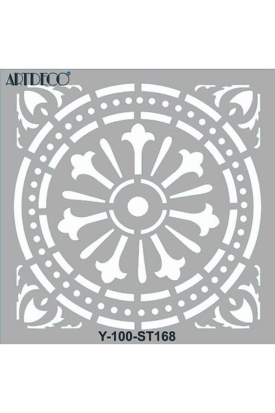 Artdeco Stencil 30x30cm Geometric Tiles 168