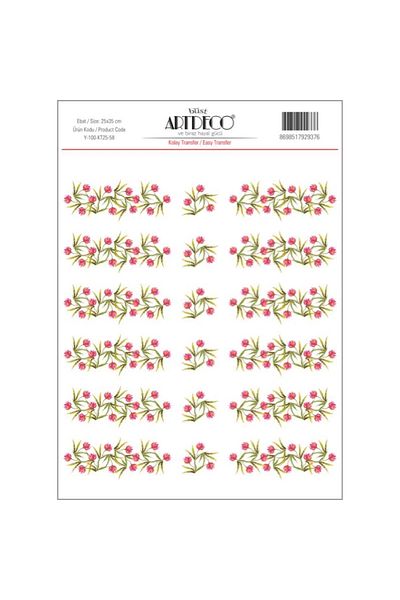 Artdeco Easy Transfer 25x35cm Pattern No:58