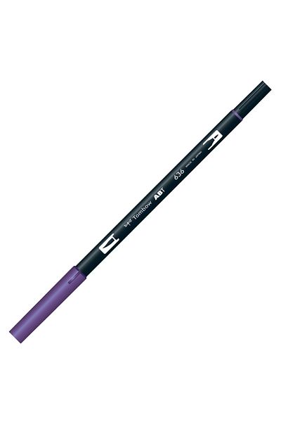 Tombow Brush Abt 636 Graphic Pen Imperial Purple