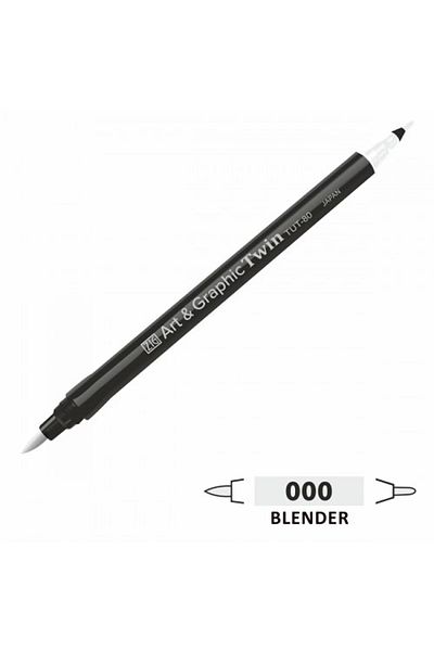 Zig Zig Tut-80 Art & Graphic Twin Marker Double Ended Pen Blender