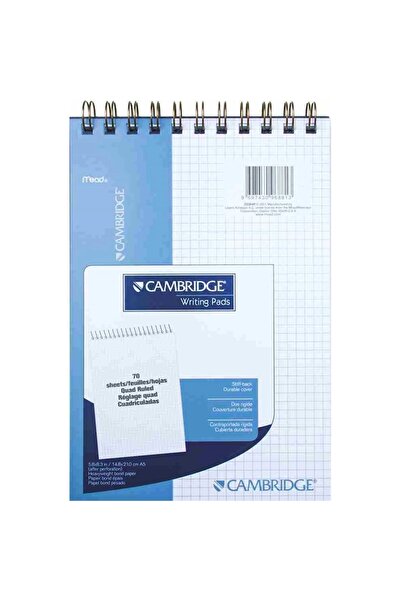Mead A5 70yp Kareli Cambrıdge Spiralli Defter Beyaz M253848