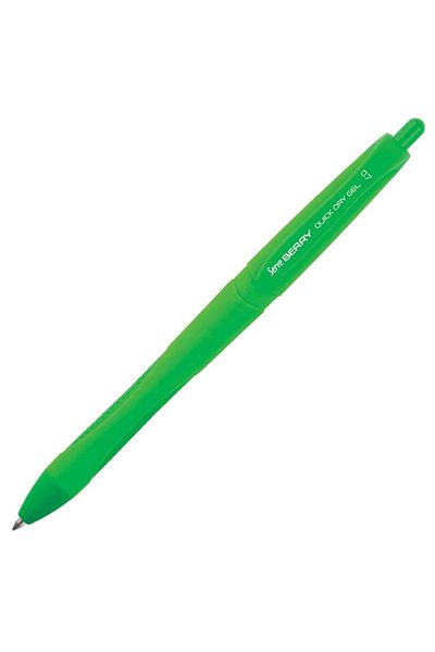 Serve 0.7 Mm Berry Gel Ballpoint Green Pen