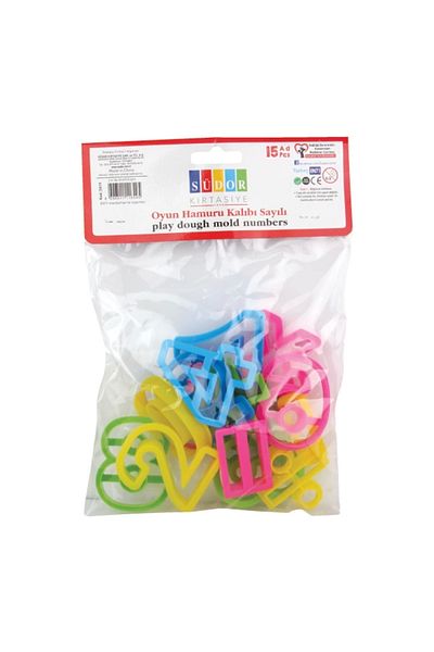 Südor Play Dough Mold Counted 15 Pieces