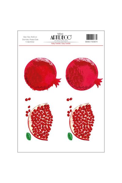 Artdeco Easy Transfer 25x35cm Pattern No:8