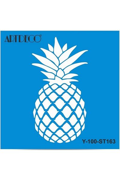 Artdeco Stencil 30x30cm Pineapple 163