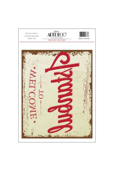 Artdeco Easy Transfer 17x25 cm Pattern No 30