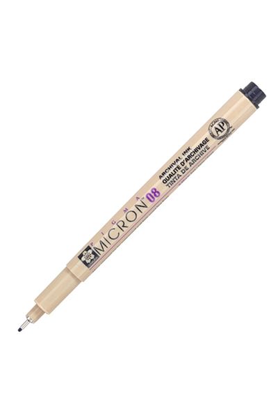 Sakura Pıgma Micron 08 Technical Drawing Pen 0,50mm Black
