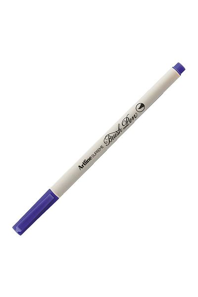 artline Purple Triple Pen Supreme Epfs-F Brush