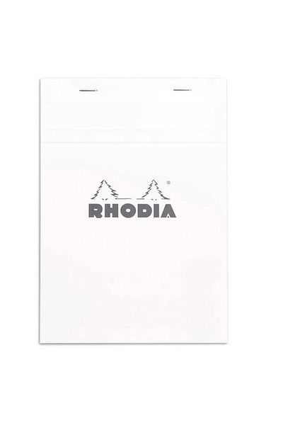 Rhodia Rhodia Rb13201 A6 Checked Memo Pad White Cover 80 Yp
