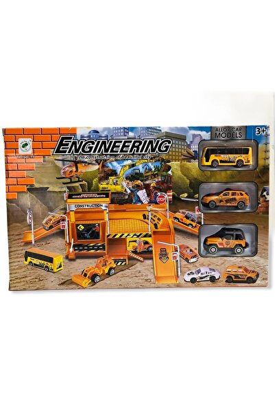 Teknopoint Cc Sem Sem660-73 Merkez Inşaat Seti 3 Araçlı