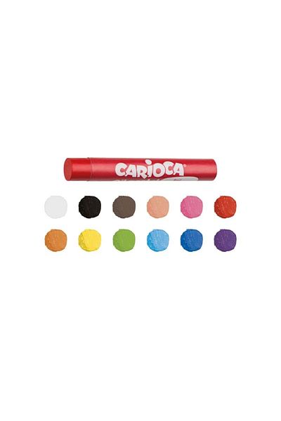 CARIOCA Oil Pastel Paint 12 Pieces Cardboard Box 43277