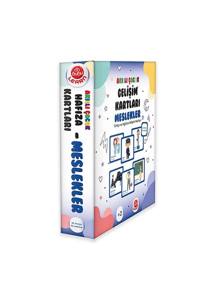 Bubu Smart Child Development Cards - Professions Bu-Bu_Lrn004