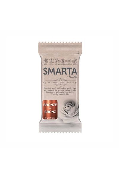 Smarta Modeling Dough Metallic Series 60 gr Bronze