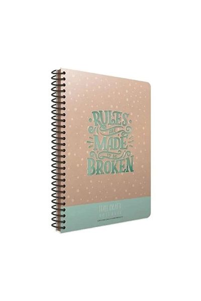 Gıpta Full Carft Spiral Hard Cover Notebook A5 96ypUnlined