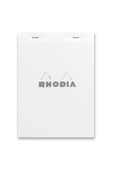 Rhodia Rhodia Dot 148x210mm A-5 Checked Notebook White Cover 80 Yp