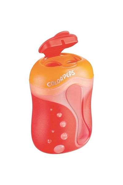 Maped 043111 Color'peps Pencil Sharpener with Double Hole Chamber