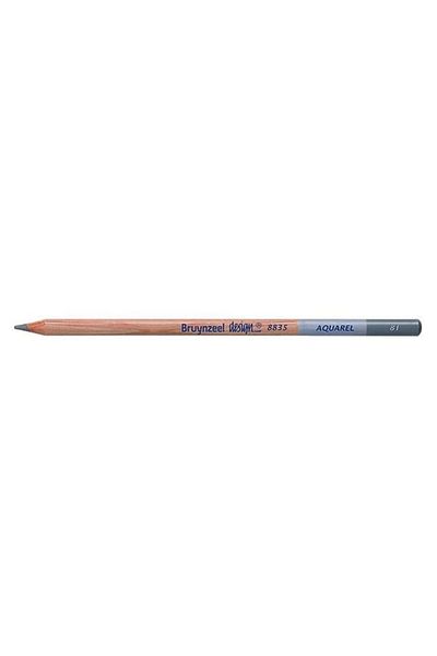 Bruynzeel Desıng Aquarell - Dry Water Color Pencil - Mid Brown Gray