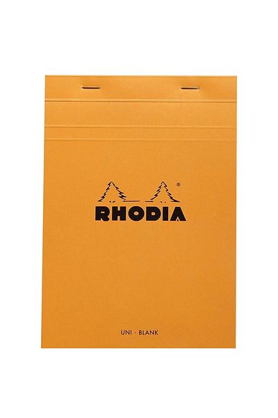 Rhodia Rhodia Rs16000 A5 Unlined Memo Pad Orange Cover 80 Yp