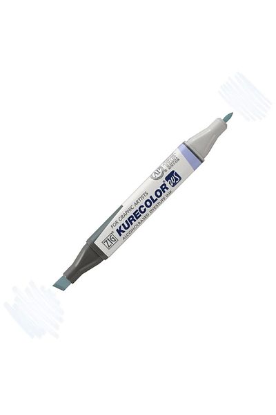 Zig Kurecolor KC-3000 351 - Iceberg Blue Twins S Marker Pen