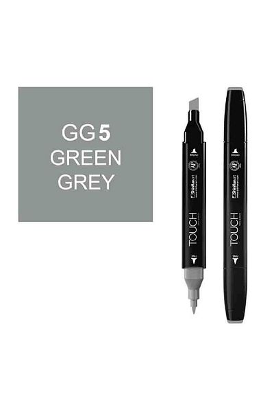Touch Twin Gg5 Double Ended Marker Green Gray