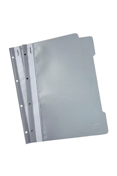 Esselte Ring Binder Plastic A4 Gray Ring Binder (PACK OF 50)