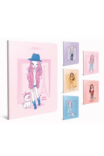 Gıpta Day-one Notes Wire Stitched Cardboard Cover Notebook A4 80ypSquare