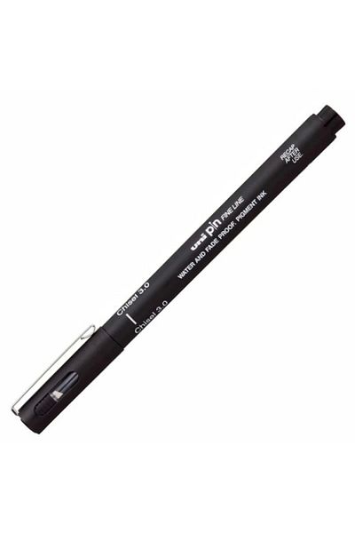 UNİ-BALL Cs3-200 Black Fine Line Cut Point Pen 3.0