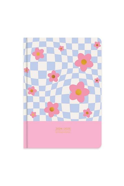 KESKİN COLOR Sharp 17x24 Твърди корици Академичен дневник - Флорални шахматни фигури 830224-99