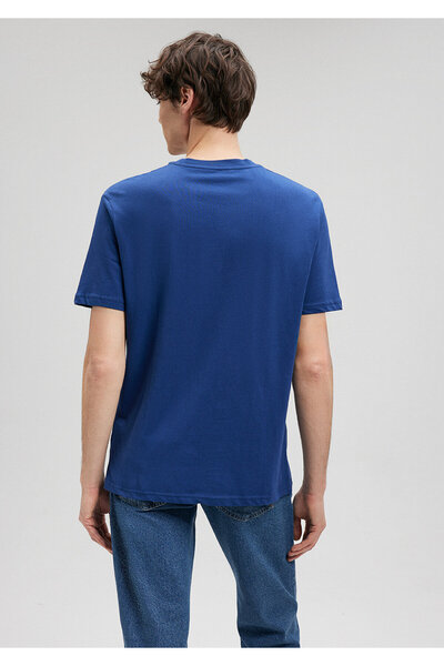 Mavi Μπλουζάκι με λογότυπο μπλε ναυτικό φαρδιά εφαρμογή / χαλαρή εφαρμογή0611711-70758