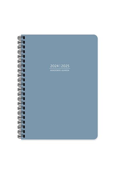KESKİN COLOR 16x23 Spiral Sharp Agenda - Hard Cover, Blue 830231 -99