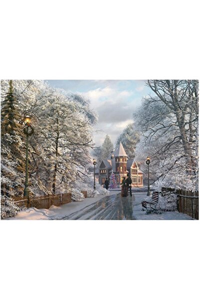 Genel Markalar Keskin 68x48 1000 Parça Puzzle/yapboz Bir Kış Günü