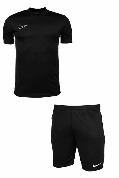 Nike Σετ ανδρικό μπλουζάκι και σορτς - Dr1336 Cw6152 B-1 Μαύρο
