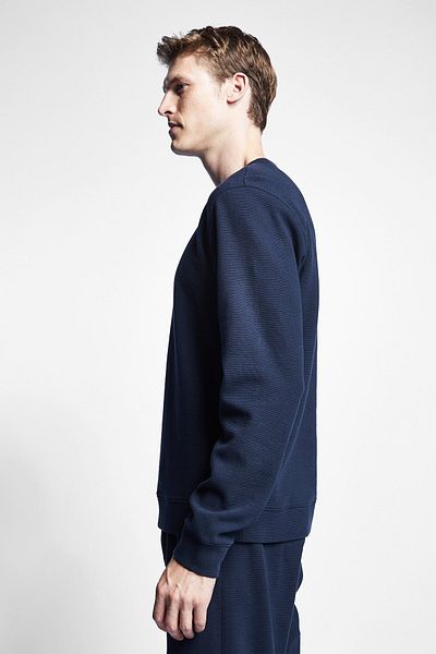 Lescon Ανδρικό φούτερ Navy Blue 22s-1232-22n
