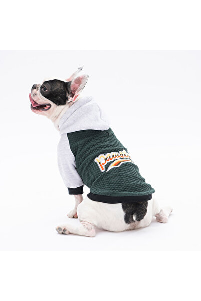 Pawstar Koyu Yeşil PS Desing Kedi Köpek Ceketi Kedi Köpek Kıyafeti Kedi Köpek...
