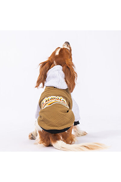 Pawstar Kahverengi PS Desing Kedi Köpek Ceketi Kedi Köpek Kıyafeti Kedi Köpek...