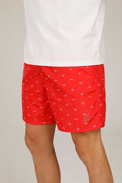 Kinetix 2m Sn1016 - Marine Red Swim Short, 2Fx, S Size
