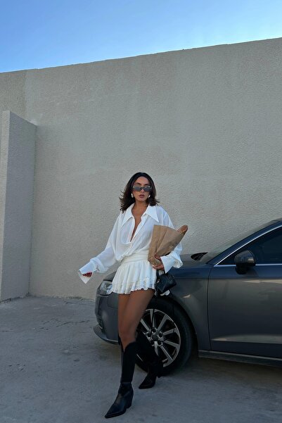 Eka Rochie cămașă albă - Femei 1026- 221567